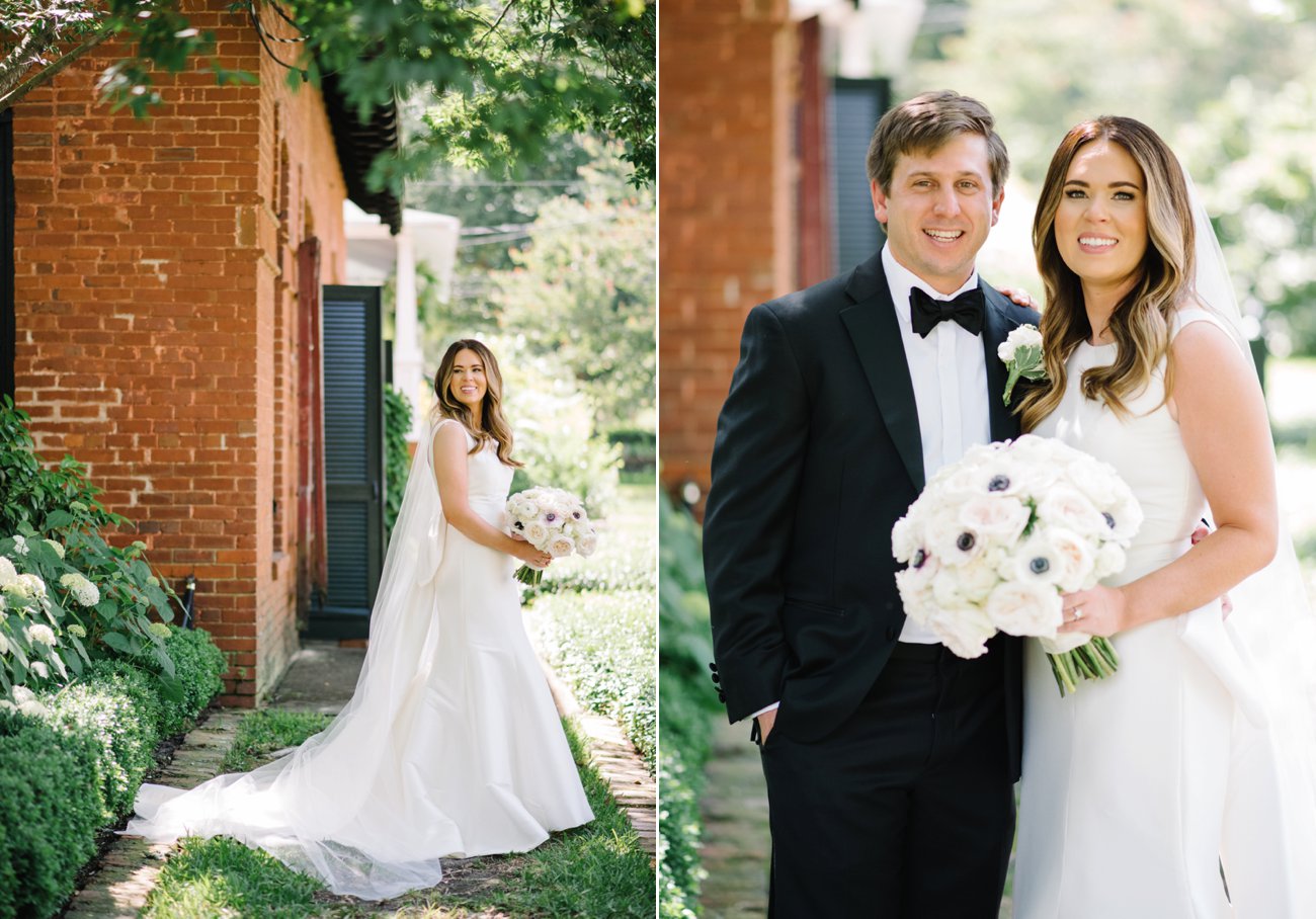 Classic bride and groom portraits