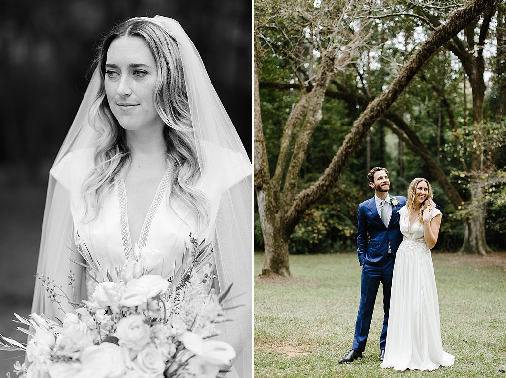 Macon, Georgia bride and groom