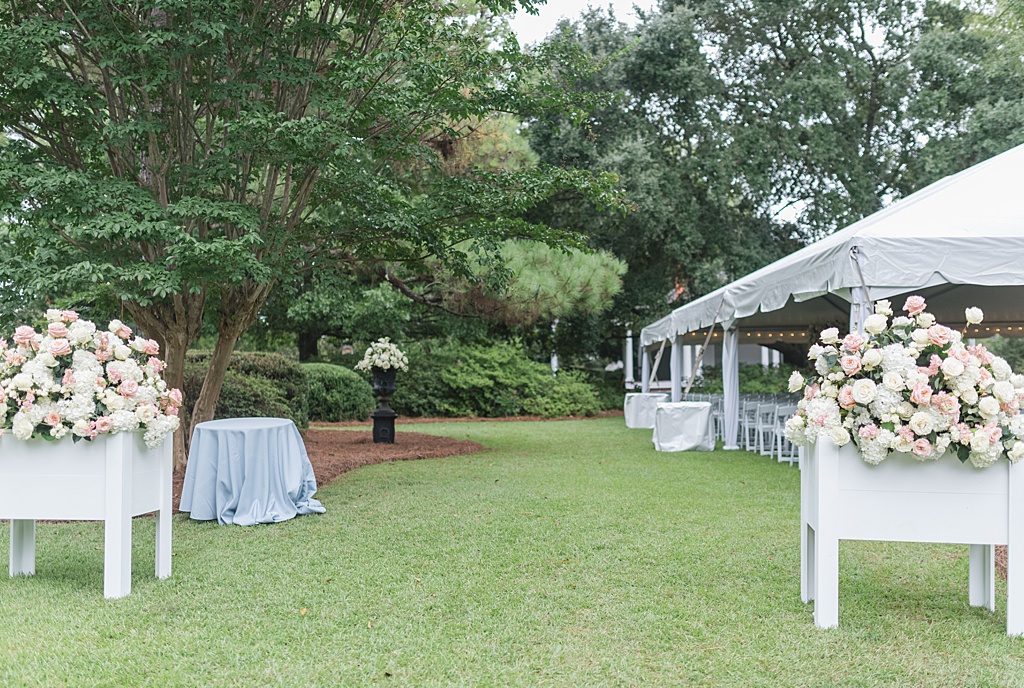 Retreat at Southern Bridle Farms wedding ceremony