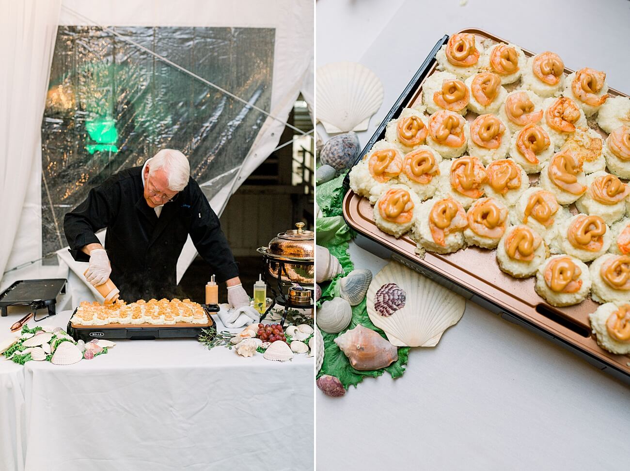 Personalized wedding food details