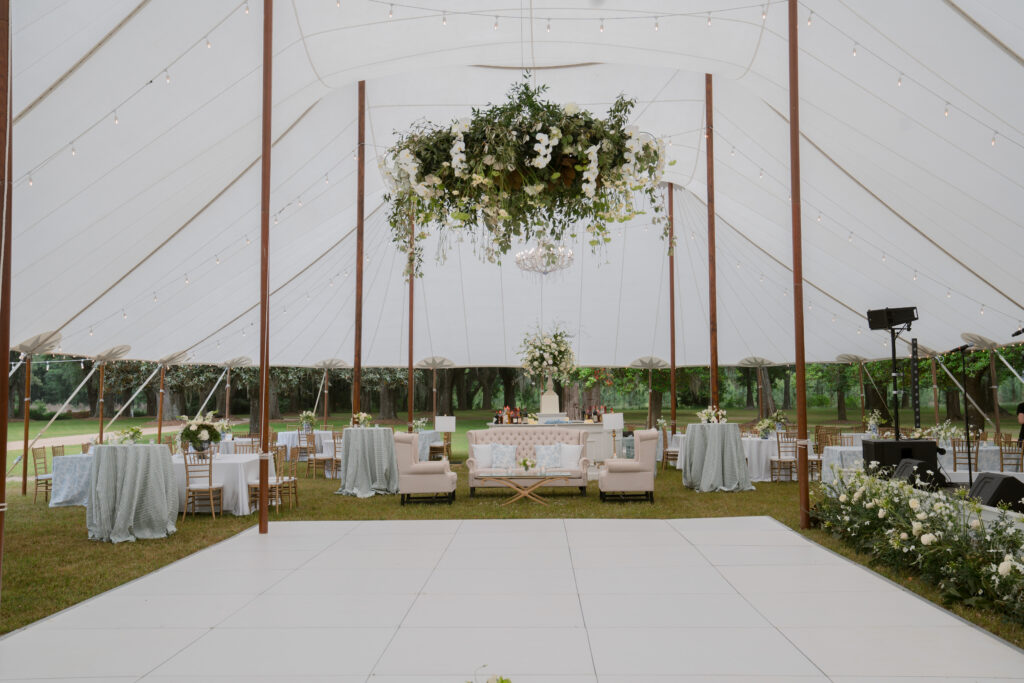 South Georgia Private Estate Tent Wedding | LLC Events | Kathryn Ann Waller Photography | Albany, Georgia